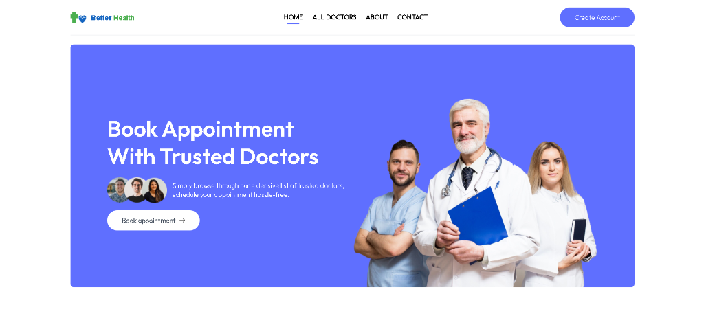BetterHealth Screenshot
